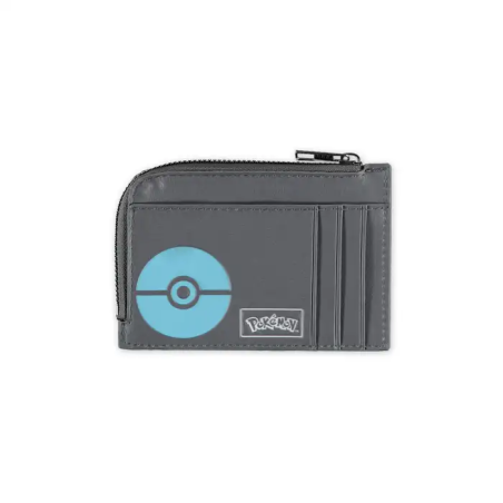 POKEMON - Pikachu - Porte-Cartes Gris 