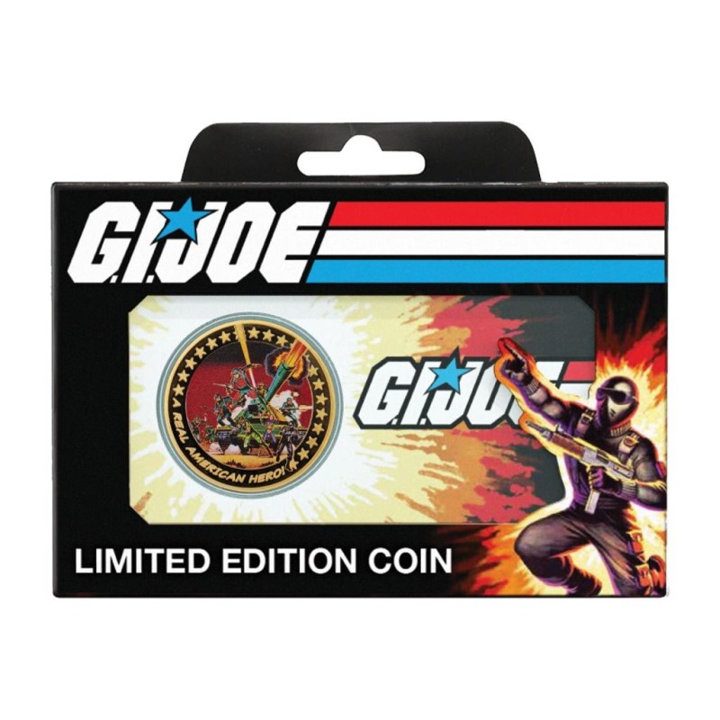 G.I. JOE - 60ans Anniversaire - Pièce Edition Limitée 24k Plaqué Or 