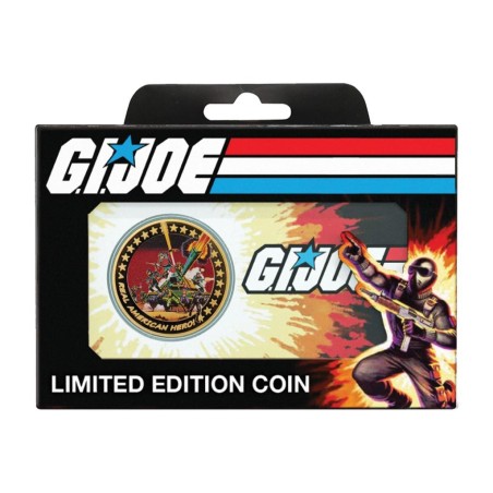 G.I. JOE - 60ans Anniversaire - Pièce Edition Limitée 24k Plaqué Or 