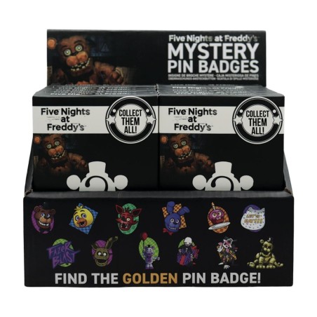 FIVE NIGHTS AT FREDDY'S - Mystery Box de 12 Pin's 