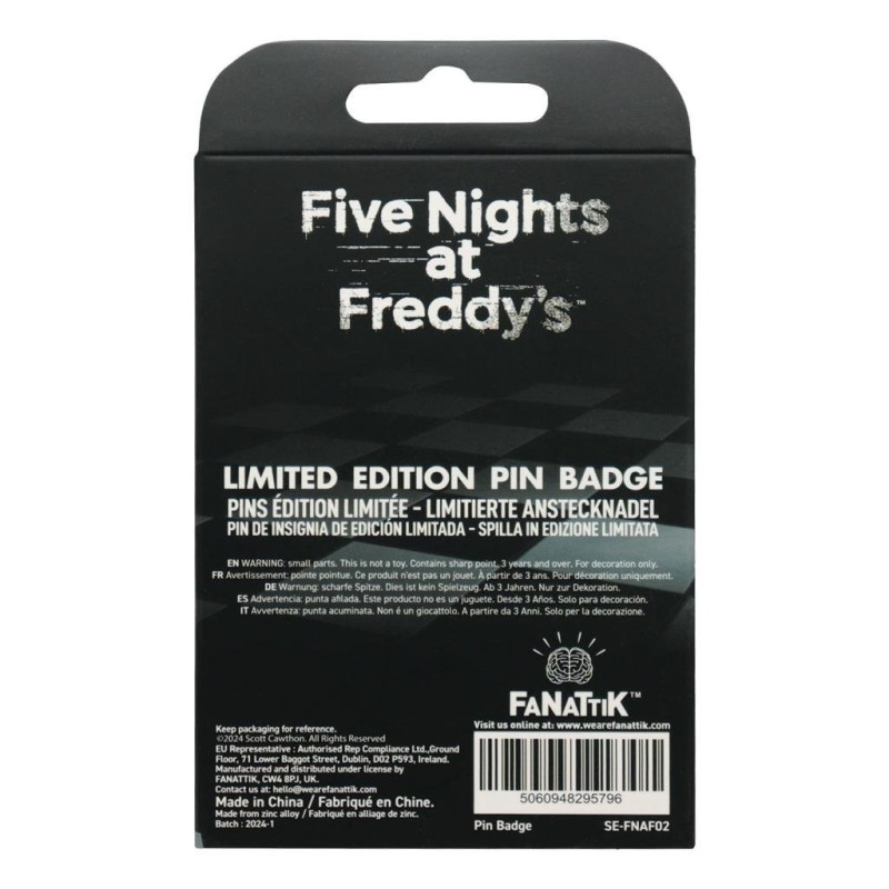 FIVE NIGHTS AT FREDDY'S - Fazbear - Pin's Edition Limitée 