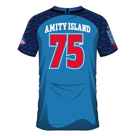 LES DENTS DE LA MER - Amity Island 75 - Maillot de Foot Homme (XXL) 