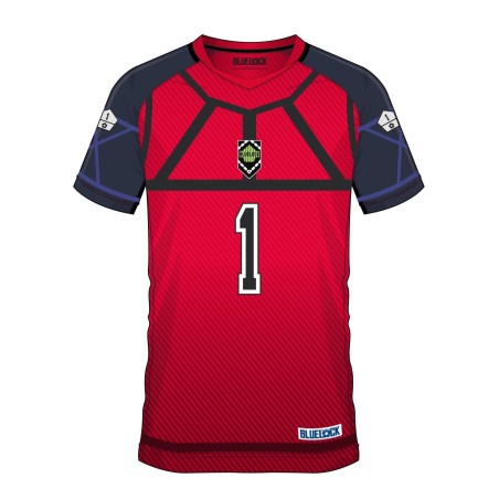 BLUE LOCK - Rin Itoshi 1 - Maillot de Foot Homme (L) 