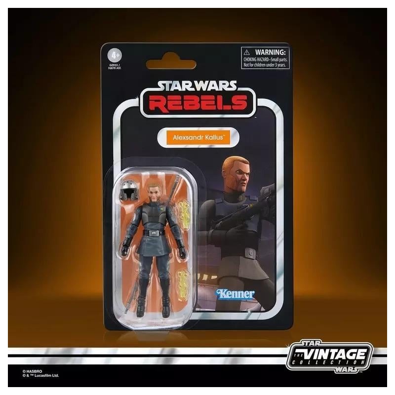 STAR WARS REBELS - Alexsandr Kallus - Figurine Vintage Collection 10cm 