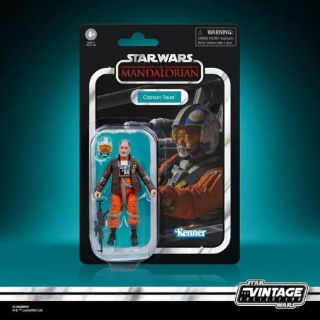 THE MANDALORIAN - Carson Teva - Figurine Vintage Collection 10cm 