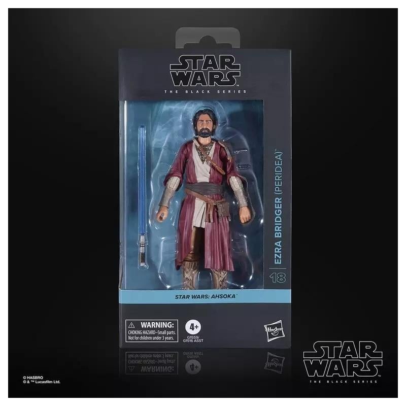 STAR WARS AHSOKA - Ezra Bridger (Peridea) - Figurine Black Series 15cm 