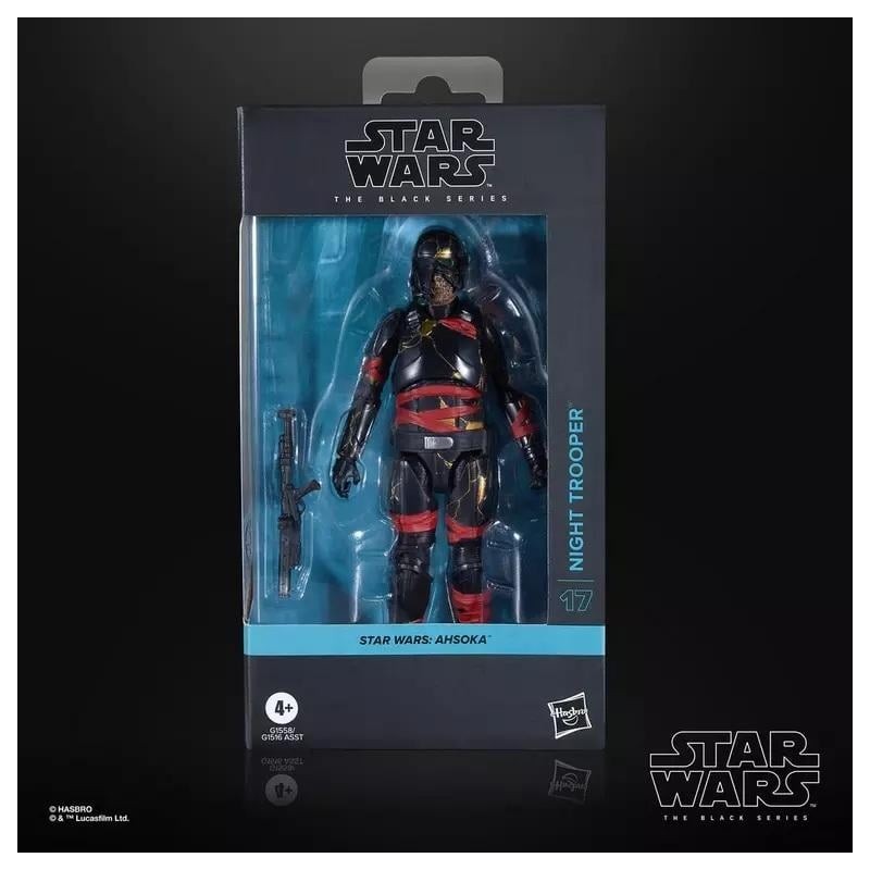 STAR WARS AHSOKA - Night Trooper - Figurine Black Series 15cm 