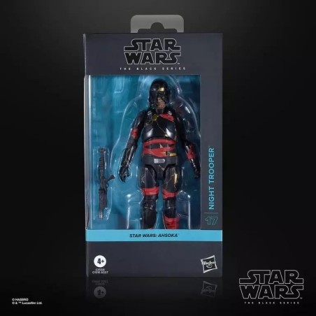 STAR WARS AHSOKA - Night Trooper - Figurine Black Series 15cm 