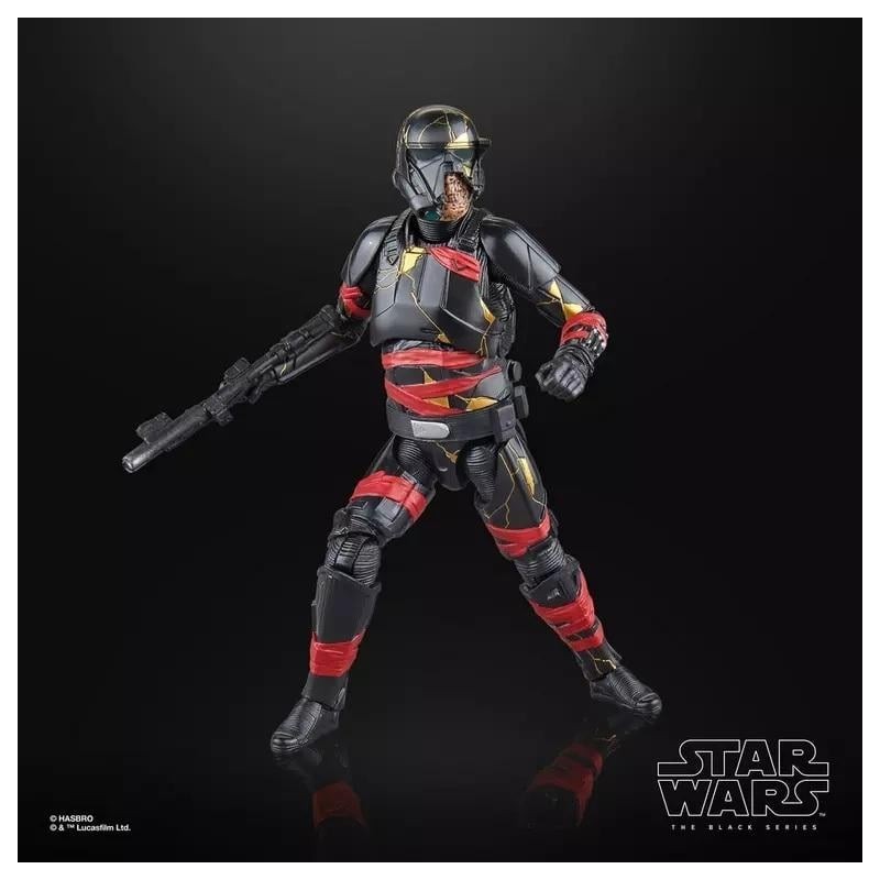 STAR WARS AHSOKA - Night Trooper - Figurine Black Series 15cm 