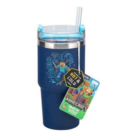 MINECRAFT - Mug de Voyage 600 ml 