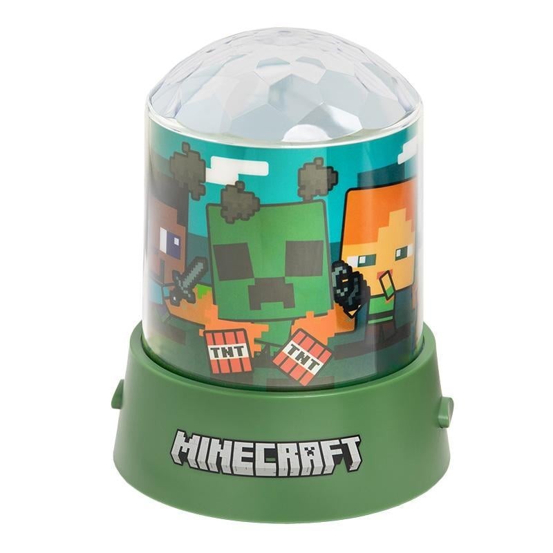 MINECRAFT - Lampe à Projection Festif 13cm 