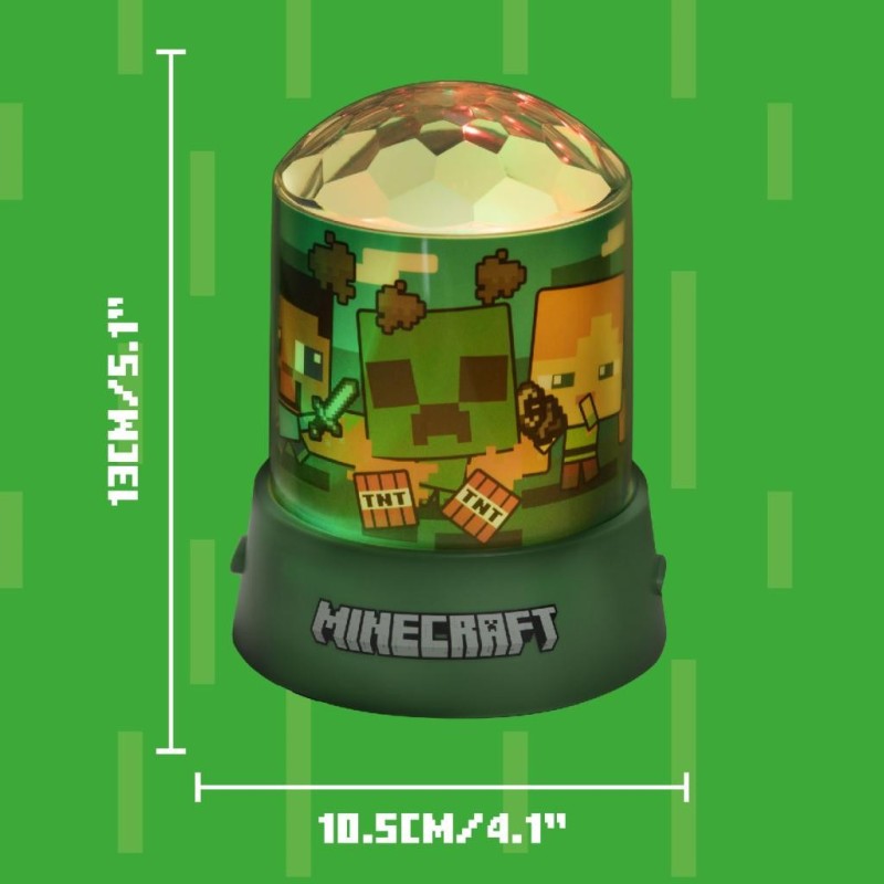 MINECRAFT - Party Projection Light 5,1inch 