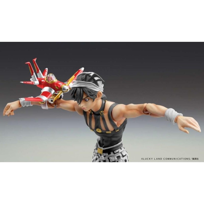 JOJO PART 5 - Narancia & Aerosmith - Figurine Chozokado 14cm 