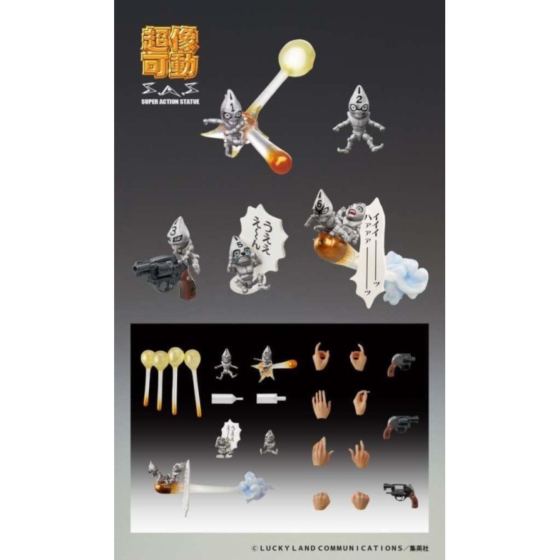 JOJO PART 5 - Mista & Sex Pistol - Figurine Chozokado 15cm 