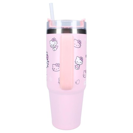 HELLO KITTY - Bliss - Mug de Voyage XL 900ml avec paille 