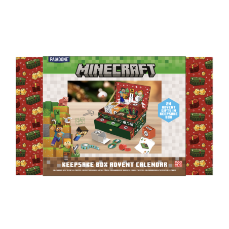 MINECRAFT - Keepsake Box - 24 Day Advent Calendar 