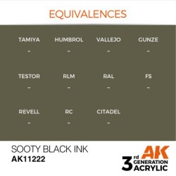 Sooty Black INK 17ml 2