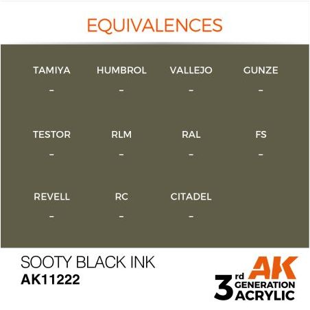 Sooty Black INK 17ml