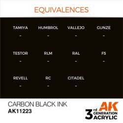 Carbon Black INK 17ml 2