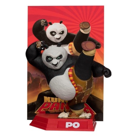 KUNG FU PANDA - Po - Statuette Movie Maniacs 17cm 
