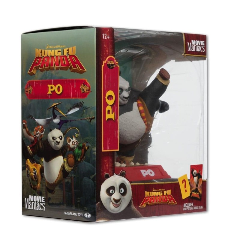 KUNG FU PANDA - Po - Statuette Movie Maniacs 17cm 
