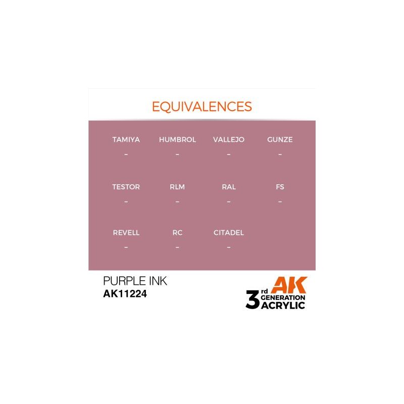 Purple INK 17ml