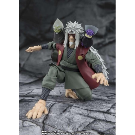 NARUTO - Jiraiya Hidden Leaf Heroic Sage Mode -Fig. S.H. Figuarts 17cm 