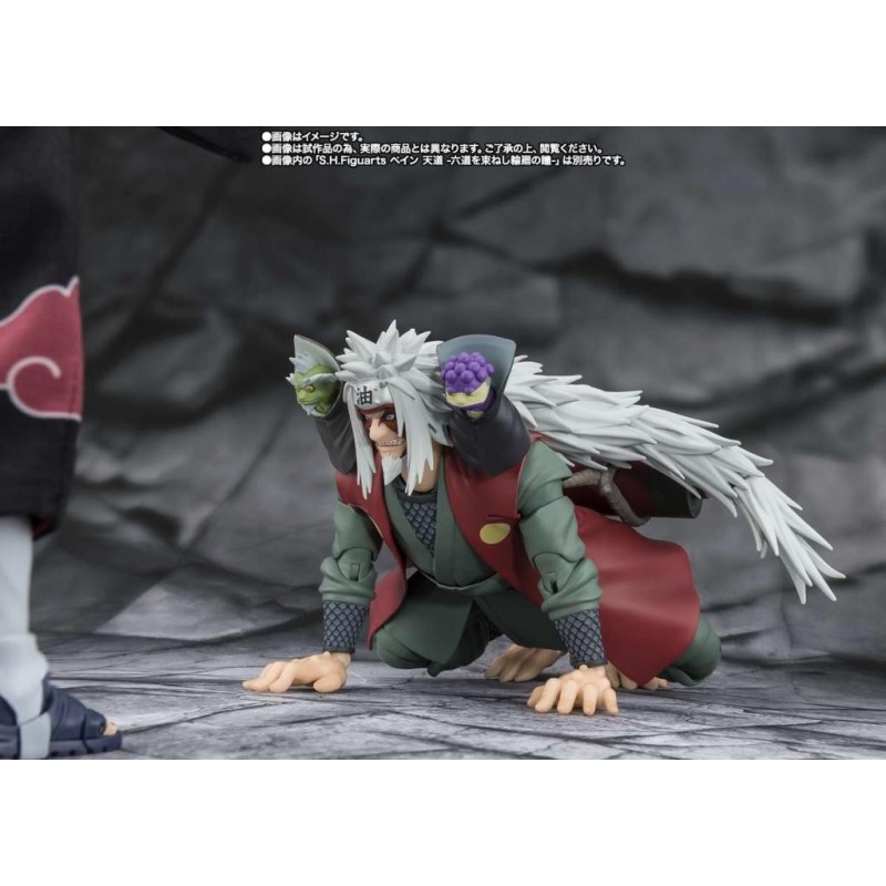 NARUTO - Jiraiya Hidden Leaf Heroic Sage Mode -Fig. S.H. Figuarts 17cm 