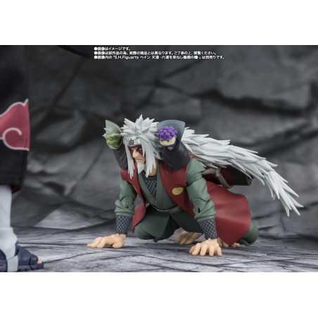 NARUTO - Jiraiya Hidden Leaf Heroic Sage Mode -Fig. S.H. Figuarts 17cm 