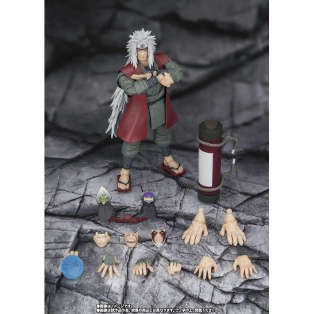 NARUTO - Jiraiya Hidden Leaf Heroic Sage Mode -Fig. S.H. Figuarts 17cm 