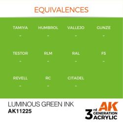 Luminous Green INK 17ml 2