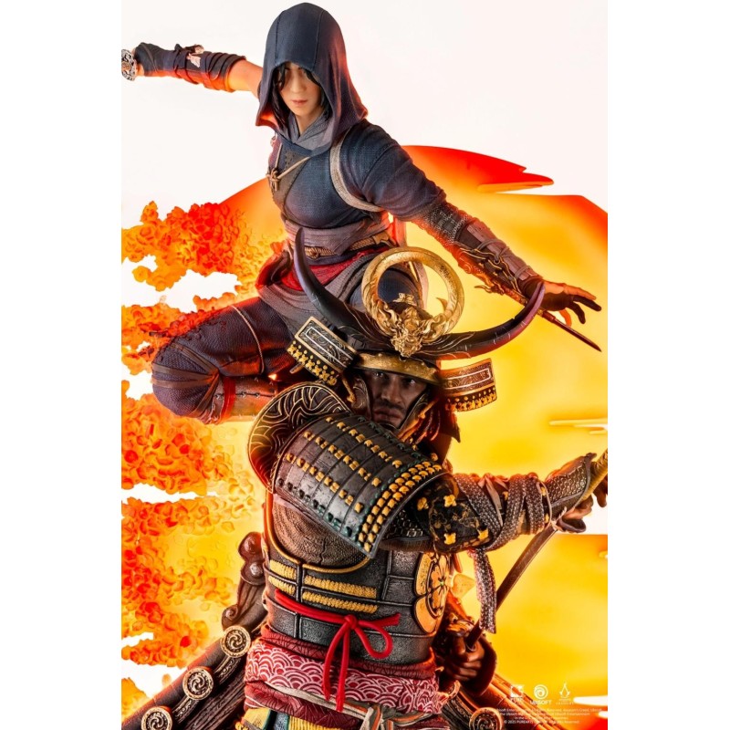ASSASSIN'S CREED SHADOWS - Naoe & Yasuke - Statuette Animus 1/4 79cm 