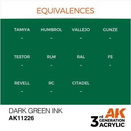 Dark Green INK 17ml