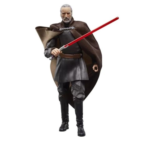 STAR WARS 3 - Comte Dooku - Figurine Black Series 15cm 