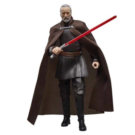 STAR WARS 3 - Comte Dooku - Figurine Black Series 15cm 