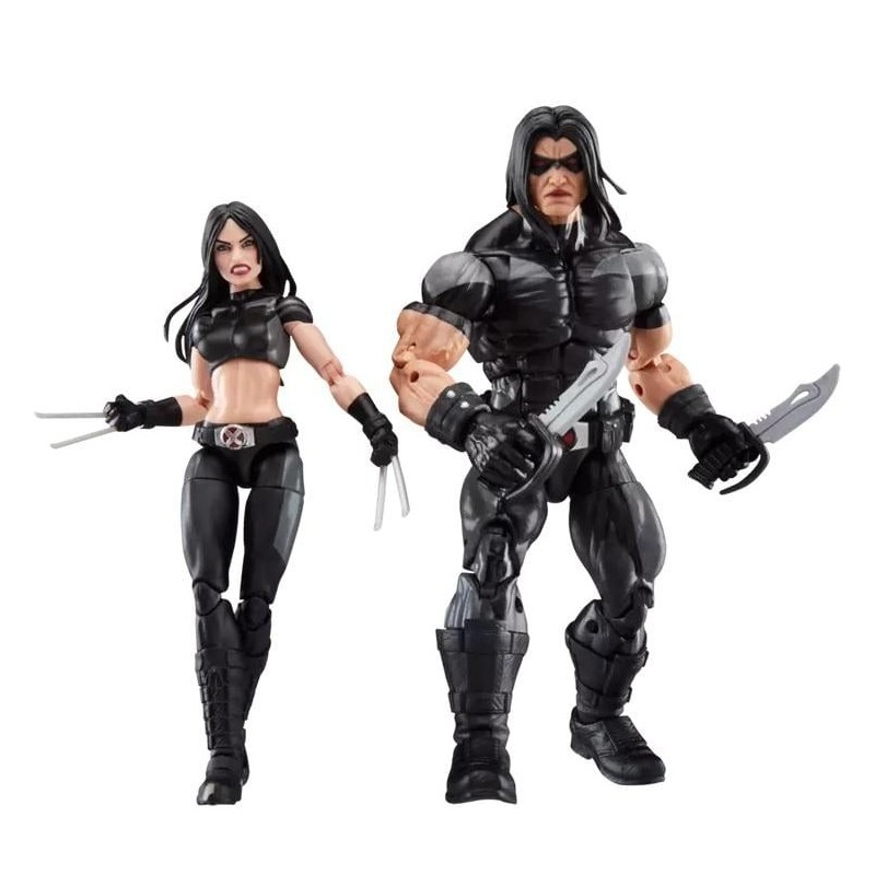 X-MEN - X-23 & Warpath - Figurine Legend Series 15cm 