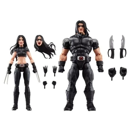 X-MEN - X-23 & Warpath - Figurine Legend Series 15cm 