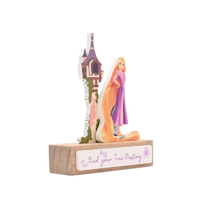 DISNEY PRINCESSES - Raiponce - Mini Plaque Chateau 
