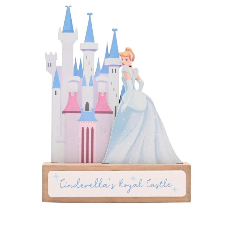 DISNEY PRINCESSES - Cendrillon - Mini Plaque Chateau 