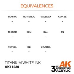 Titanium White INK 17ml 2