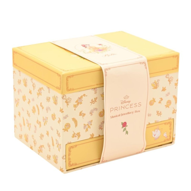 DISNEY PRINCESSES - Belle - Boîte à Bijoux Musicale 