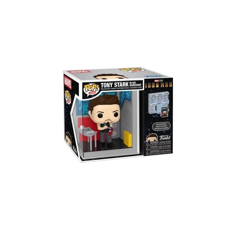 MARVEL - POP Nooks - Tony Stark in his workshop 