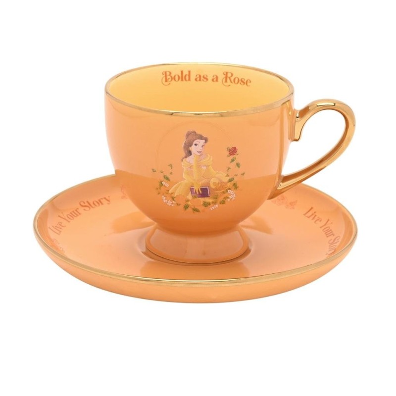 DISNEY PRINCESSES - Belle - Tasse + sous Tasse 200ml 