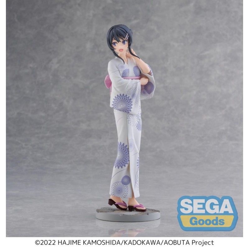 RASCAL DOES NOT ... - Mai Sakuragi "Yukata" - Figurine Luminasta 22cm 