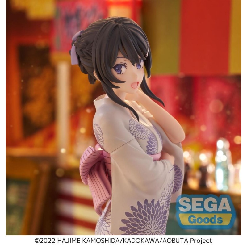RASCAL DOES NOT ... - Mai Sakuragi "Yukata" - Figurine Luminasta 22cm 