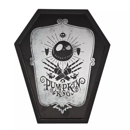 L'ETRANGE NOEL de Mr JACK -  Pumpking King - Plaque Miroir Décorative 