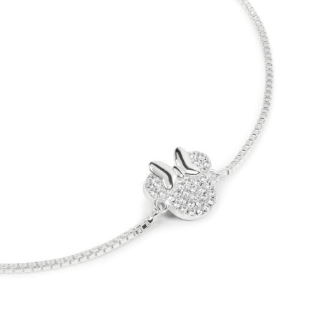 MINNIE - Bracelet Ajustable + Pendentif serti de pierres 