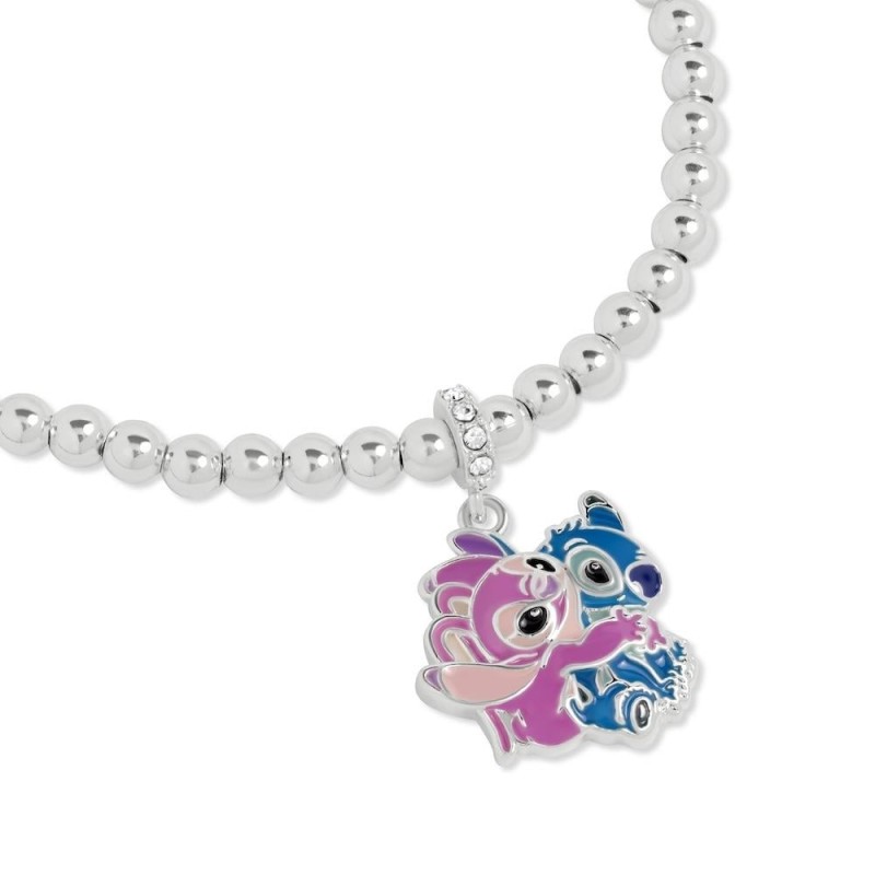 STITCH & ANGEL - Bracelet avec Pendentif 