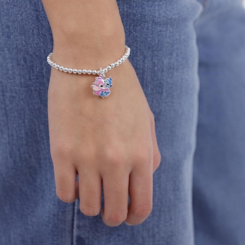 STITCH & ANGEL - Bracelet avec Pendentif 