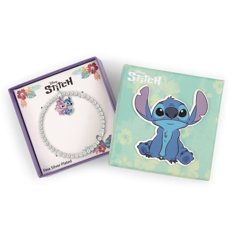 STITCH & ANGEL - Bracelet avec Pendentif 